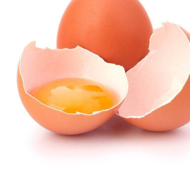 بيضة لصنع قناع تجديد